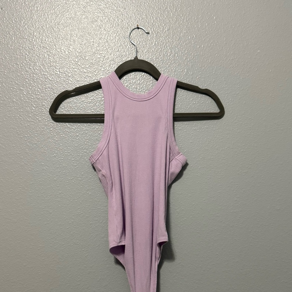 Pistola Lilac Ribbed Bodysuit